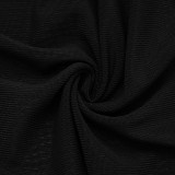 Women Fall Sexy See-Through Mesh Bell Bottom Pant