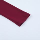 Women metallic sequin patchwork French V-neck bodysuit