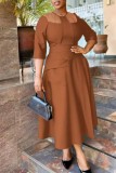 Women solid dress