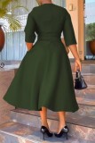 Women solid dress