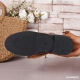 Plus-Size Women Autumn/Winter Suede Pleated Block-Heeled Ankle Boots