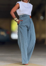 Loose Fashion Women's Denim Pants