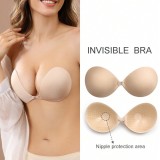 Push-Up Lift Breathable Sweat-Absorbent Invisible Ultra-Thin Women Bra