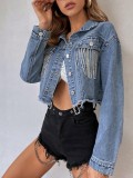 Casual Fashion Women's Denim Jacket