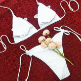 Bikini 3D Butterfly Sequins Flower Sexy Swimsuit