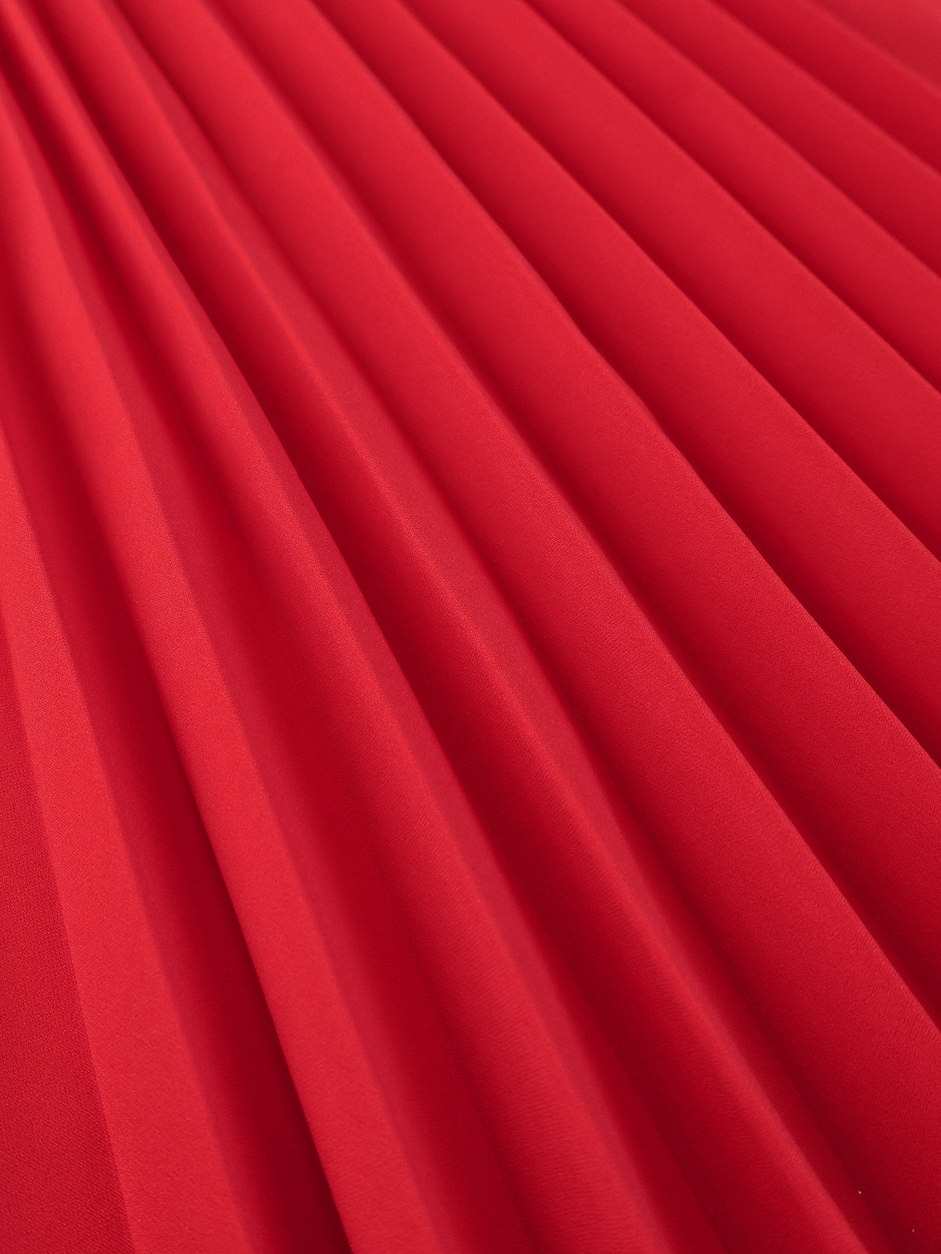 Women elegant bow lace see-through Long-sleeved pleated dress