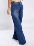 Women Ripped Denim Pants