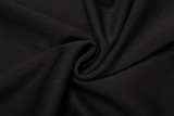 Women's Autumn Chic Color Block Slim Turndown Collar Button Shirt Dress