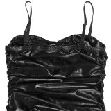 Fashion Women's Sexy Strap Elegant Sparkle Evening Dress