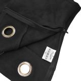 Fashion Women's Sexy Button Slash Shoulder Top Short Skirt Two-Piece Set