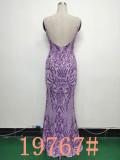 Sequins Sexy Strap Nightclub Dress Formal Party Evening Dress
