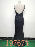 Sequins Sexy Strap Nightclub Dress Formal Party Evening Dress
