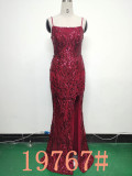Sequins Sexy Strap Nightclub Dress Formal Party Evening Dress