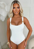 Women Sexy Sleeveless Suspender Bodysuit
