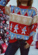 Women Casual Christmas Round Neck Long Sleeve Sweater