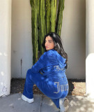 Autumn Women's Sport Casual Two Piece Tracksuits