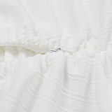 Fashion Women's Halter Neck Knit Cut-Out Sexy Slit Dress