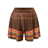 Women Long-Sleeved Mesh One-Piece Swimsuit