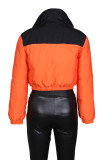 Autumn Winter Women's Coat Trendy Cotton-padded Short Jacket