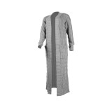Fashion Women's Autumn Winter Solid Color Long Knit Cardigan Coat