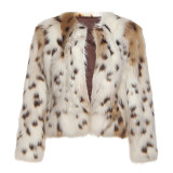 Autumn Fashion Style Street Women Color Block Fringe Cardigan Coat