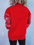 Women Christmas Snowman Sweater