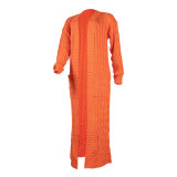 Fashion Women's Autumn Winter Solid Color Long Knit Cardigan Coat