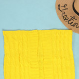 Fashion Women's Autumn Winter Solid Color Long Knit Cardigan Coat