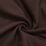 Women's Autumn Solid Color Casual Slim Fit Patchwork Long Sleeve Arm Cut-Out Mesh Long Jumpsuit