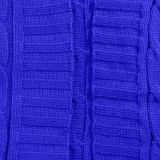 Fashion Women's Autumn Winter Solid Color Long Knit Cardigan Coat