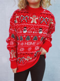 Women Christmas Snowman Sweater