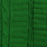 Fashion Women's Autumn Winter Solid Color Long Knit Cardigan Coat