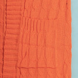 Fashion Women's Autumn Winter Solid Color Long Knit Cardigan Coat