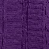 Fashion Women's Autumn Winter Solid Color Long Knit Cardigan Coat