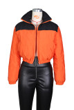 Autumn Winter Women's Coat Trendy Cotton-padded Short Jacket