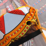 Women Long-Sleeved Mesh One-Piece Swimsuit