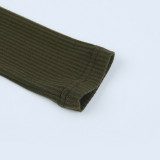 Women Casual Long-Sleeved Bodycon Dress