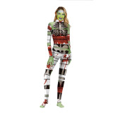Halloween Zombie Skeleton Cosplay Jumpsuits