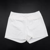 Women Fall Sexy Triangle Cup Hooded Long-Sleeved Jacket and Shorts Three-Piece