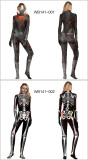 Halloween Zombie Skeleton Cosplay Jumpsuits