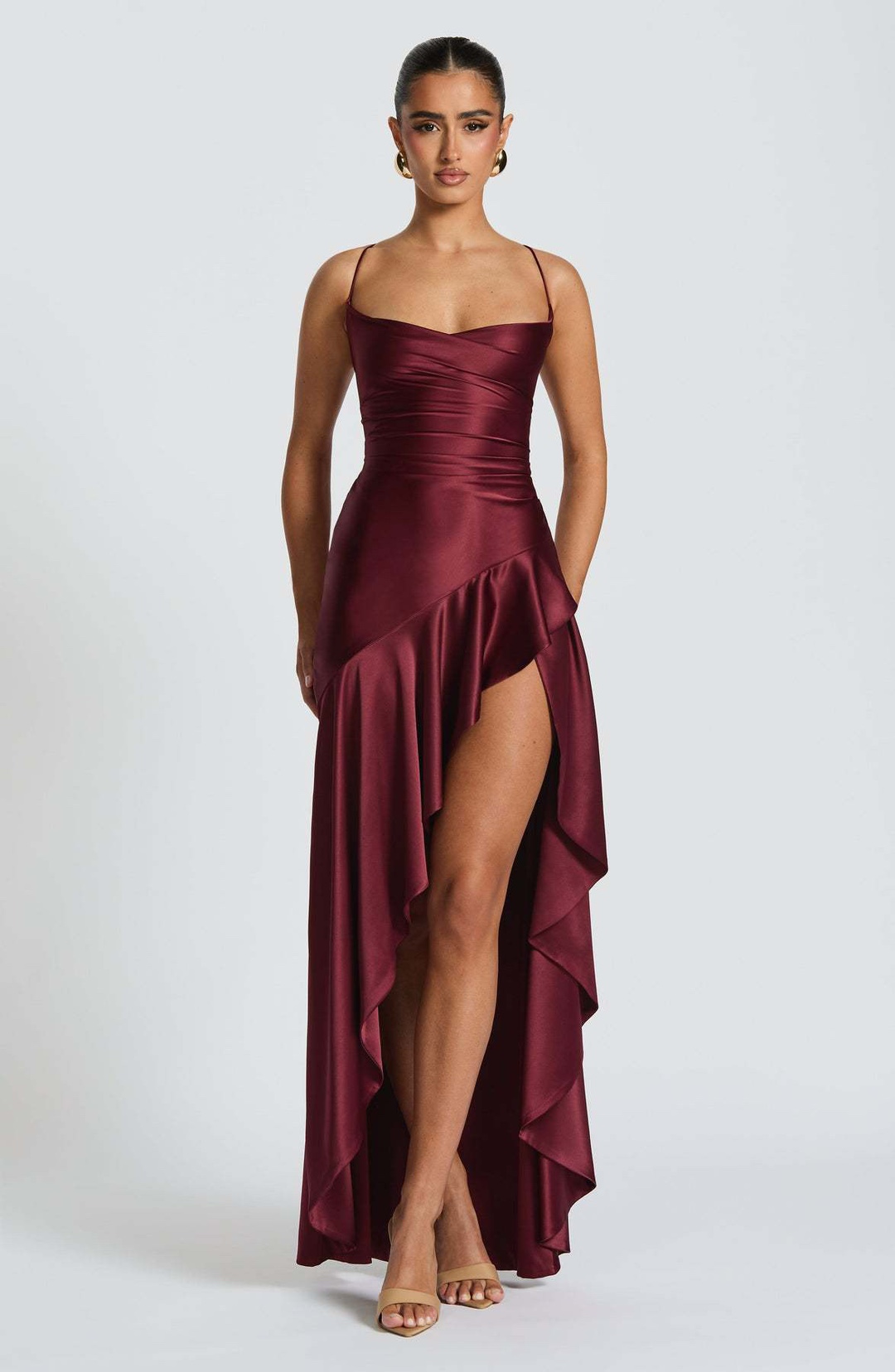 Women Sexy Strapless Maxi Dress
