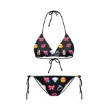 Women Summer Beach Printed Two-Piece Swimwear