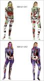 Halloween Zombie Skeleton Cosplay Jumpsuits