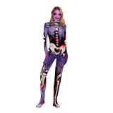 Halloween Zombie Skeleton Cosplay Jumpsuits