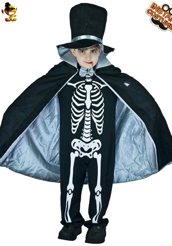 Halloween Horror Skeleton Stage Costume Cosplay Costume