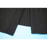 Women's Fashion V-Neck Single Row Buttons Long Sleeve Solid Long Dress