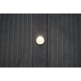 Women's Fashion V-Neck Single Row Buttons Long Sleeve Solid Long Dress