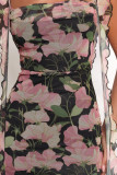 Women's Summer Sexy Fashion Print Dress