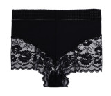 Plus Size Women Sexy Lace Seamless Briefs