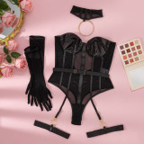 Plus-Size Women Nightwear Bodysuit Sexy Lingerie